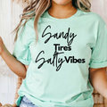 Sandy Tires Salty Vibes